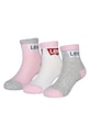 Levi's Skarpetki dziecięce (3-pack) skarpetki krótkie różowy XL0078.CO.G