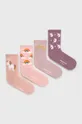 roza Čarape GAP (4-pack) Za djevojčice