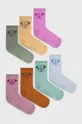 viacfarebná Detské ponožky GAP (7-pack) Dievčenský