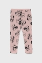 różowy GAP legginsy dziecięce x Disney Dziewczęcy