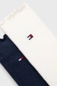 Detské ponožky Tommy Hilfiger (2-pack) tmavomodrá