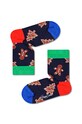 Παιδικές κάλτσες Happy Socks Holiday Socks Gift Set (2-pack) XKHOL02.6500 σκούρο μπλε AW23