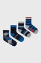 tmavomodrá Detské ponožky United Colors of Benetton (4-pack) Detský
