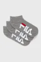γκρί Παιδικές κάλτσες Fila (3-pack) Παιδικά