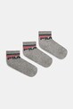 Fila Skarpetki dziecięce (3-pack) skarpetki krótkie szary F8338.