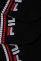 Дитячі шкарпетки Fila (3-pack) F8338. чорний SS24