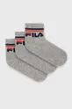 γκρί Παιδικές κάλτσες Fila (3-pack) Παιδικά