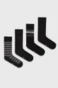 čierna Ponožky Tommy Hilfiger Pánsky