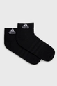 czarny adidas Performance Skarpetki (3-PACK) DZ9436 Męski