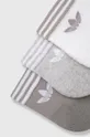 Ponožky adidas Originals (3-pack) H32341 sivá