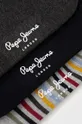 Ponožky Pepe Jeans Ashford (3-pack) viacfarebná