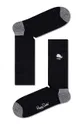 Happy Socks zokni Black And White (4-Pack) többszínű
