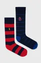 σκούρο μπλε Κάλτσες Polo Ralph Lauren (2-pack) Ανδρικά
