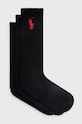 Polo Ralph Lauren Skarpetki (3-pack) 449858064002 skarpetki długie czarny 449858064002