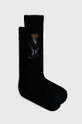 μαύρο Μάλλινες κάλτσες Polo Ralph Lauren Ανδρικά
