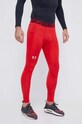 Tréningové legíny Under Armour 1366075 červená AW24