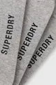 Superdry skarpetki (3-pack) szary