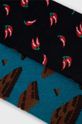 Ponožky John Frank (2-Pack) viacfarebná