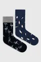 viacfarebná Ponožky John Frank (2-pack) Pánsky