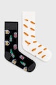 John Frank Șosete (2-pack) sosete lungi multicolor 2PACK.BEEHOT