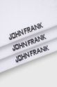 John Frank Skarpetki (3-pack) biały