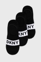 fekete Dkny zokni (3-pack) Férfi