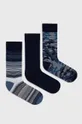 μπλε Κάλτσες DKNY (3-pack) Ανδρικά