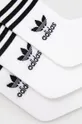 Κάλτσες adidas Originals (5-pack) λευκό