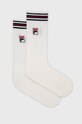 Fila Skarpetki (2-pack) skarpetki długie biały F1701.2