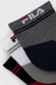 Čarape Fila (3-pack) siva