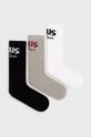 γκρί Κάλτσες Deus Ex Machina (3-pack) Unisex