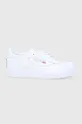 biały Reebok Classic Buty skórzane dziecięce BS6168 Chłopięcy