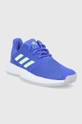 adidas Performance Buty dziecięce H68132 fioletowy