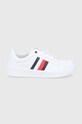 Tommy Hilfiger Buty imitacja skóry licowej biały T3B4.32056.35.41