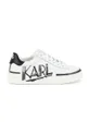 biały Karl Lagerfeld Buty dziecięce Z29040.36.39 Chłopięcy