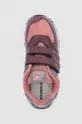 fialová Detské kožené topánky New Balance PV574PX1