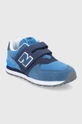 New Balance Buty dziecięce PV574WS1 granatowy