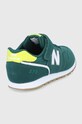 Chłopiec New Balance Buty dziecięce YV373WG2 YV373WG2 zielony