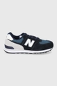 čierna Detské topánky New Balance GC574BD1 Chlapčenský