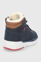 Chłopiec Levi's buty dziecięce VORE0086S.PEAK.WATERPRO granatowy