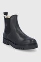 Tommy Jeans Ghete Chelsea de piele EN0EN01572.BDS negru AW21