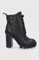 čierna Členkové topánky Tommy Jeans Dámsky