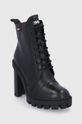 Členkové topánky Tommy Jeans čierna