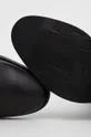 čierna Kožené čižmy Tommy Hilfiger