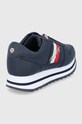Obuwie Tommy Hilfiger Buty skórzane FW0FW05218.DW5 granatowy