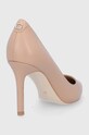 Boty Kožené lodičky Guess DAFNE9 FL7DA9.LEA08.BEIGE béžová
