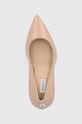Kožené lodičky Guess DAFNE9 béžová FL7DA9.LEA08.BEIGE