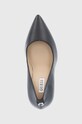 Guess stilettos de piele GAVI9 negru FL7GA9.LEA08.BLACK