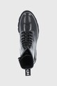 HUGO Botki skórzane Axel Bootie-A 50461864.001 czarny 50461864.001