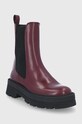 Topánky Chelsea Boss 50462199.602 burgundské AW21